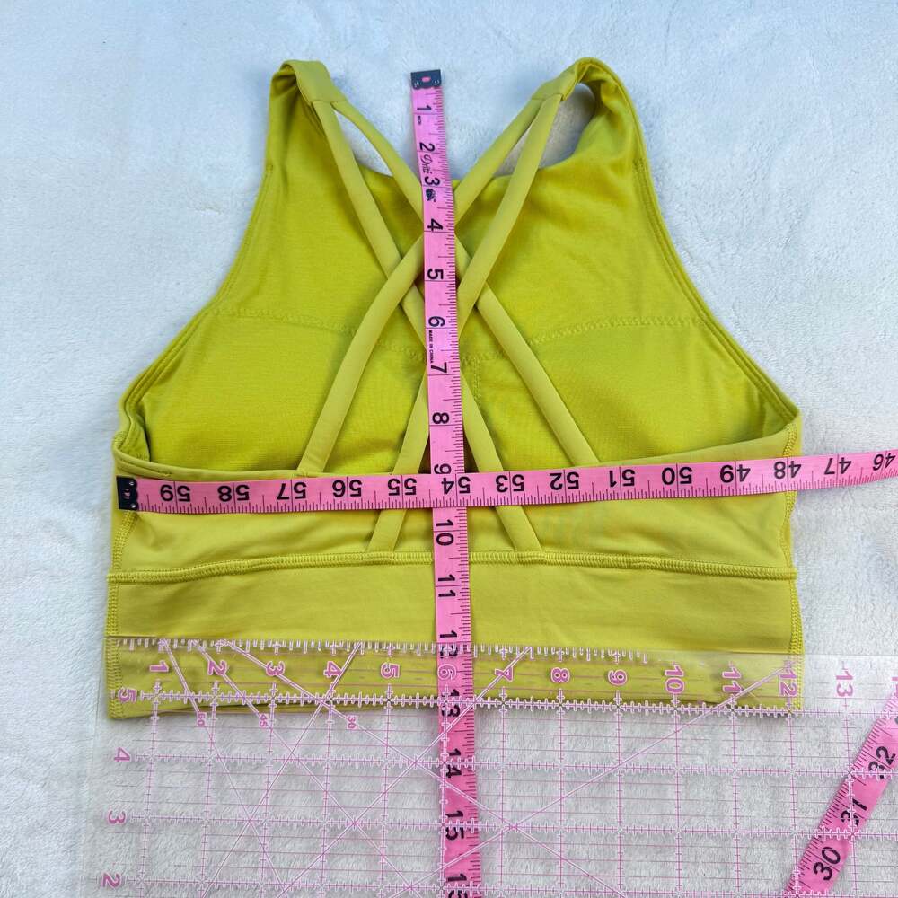 lululemon High neck Sports bra size 6 EUC - Picture 5 of 6
